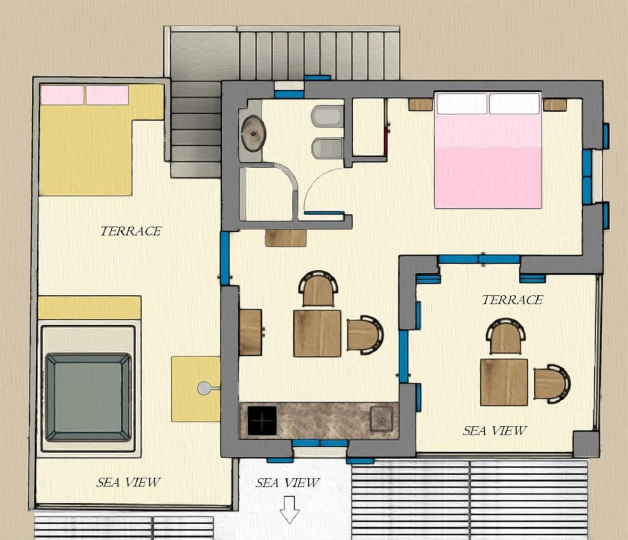 Tilos Villa Livadia  ห้อง รูปภาพ
